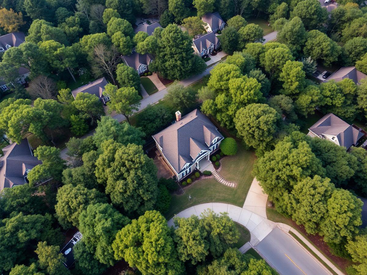 Luxury homes in Dunwoody neighborhood