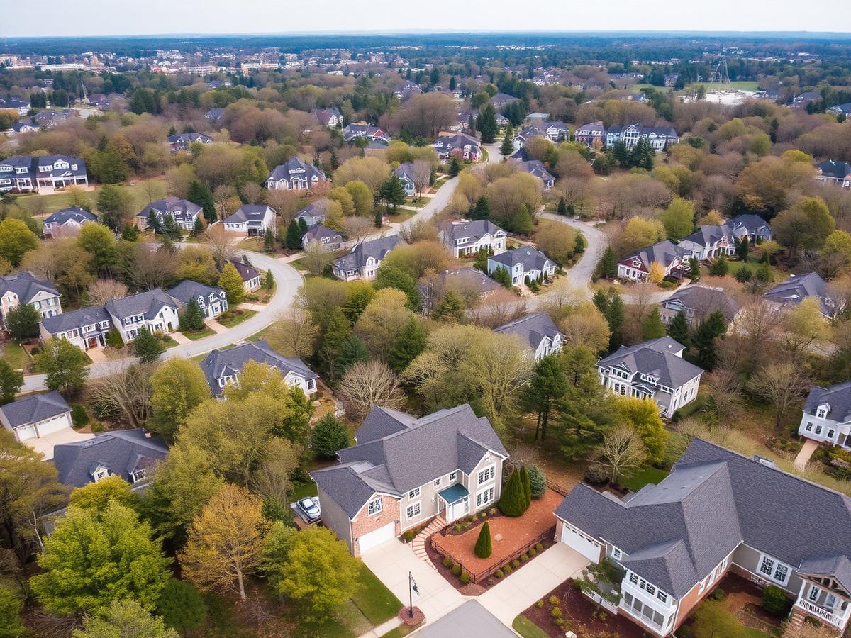 Luxury homes in Sandy Springs neighborhood